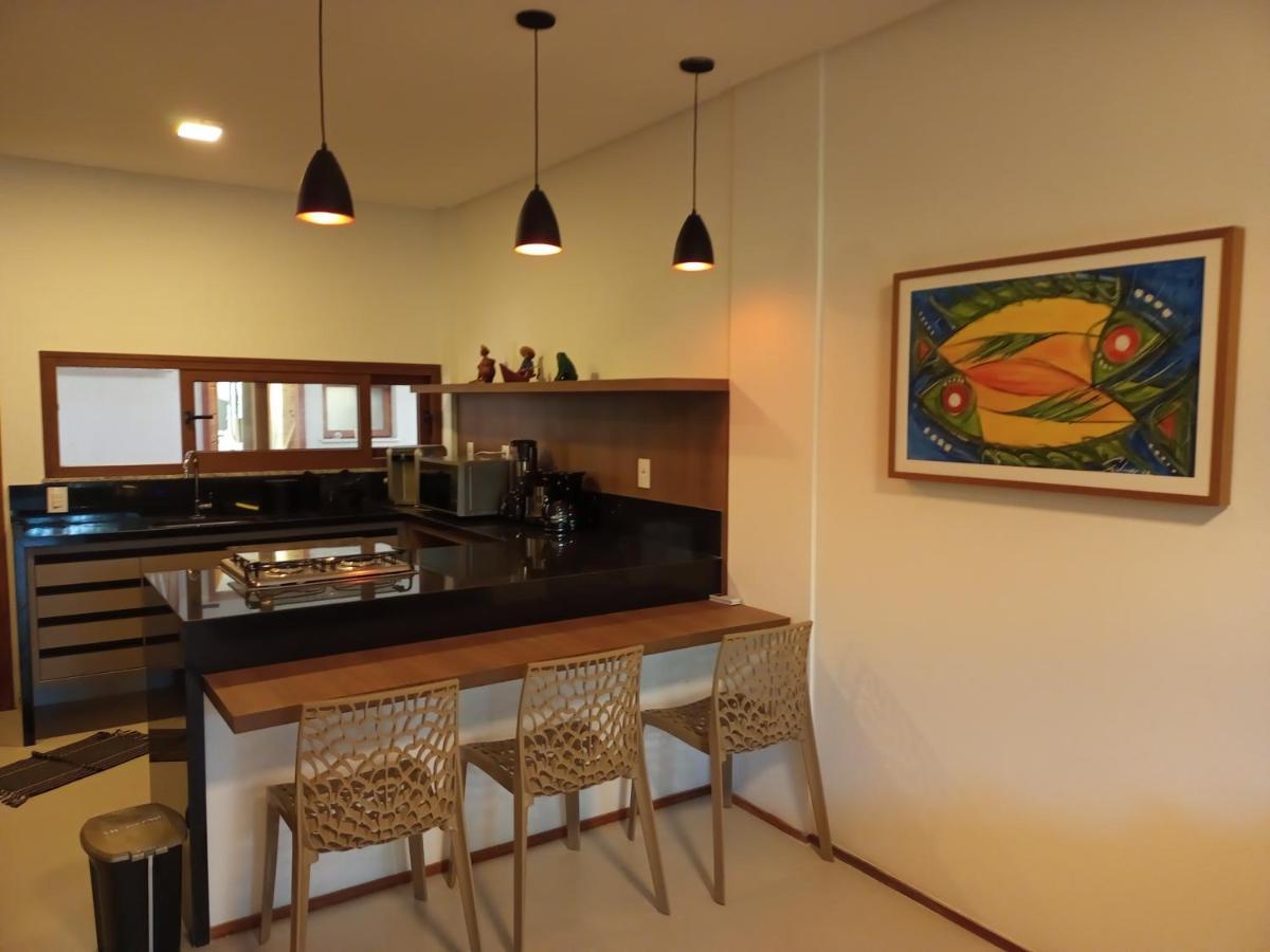 Apartamento Duplex Frente Ao Mar Da Praia Do Forte - Villa Santorini - Aldeia Dos Pescadores Екстер'єр фото